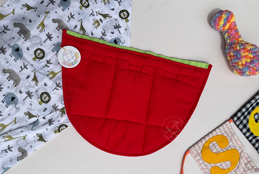 Weighted Lap Pad watermelon