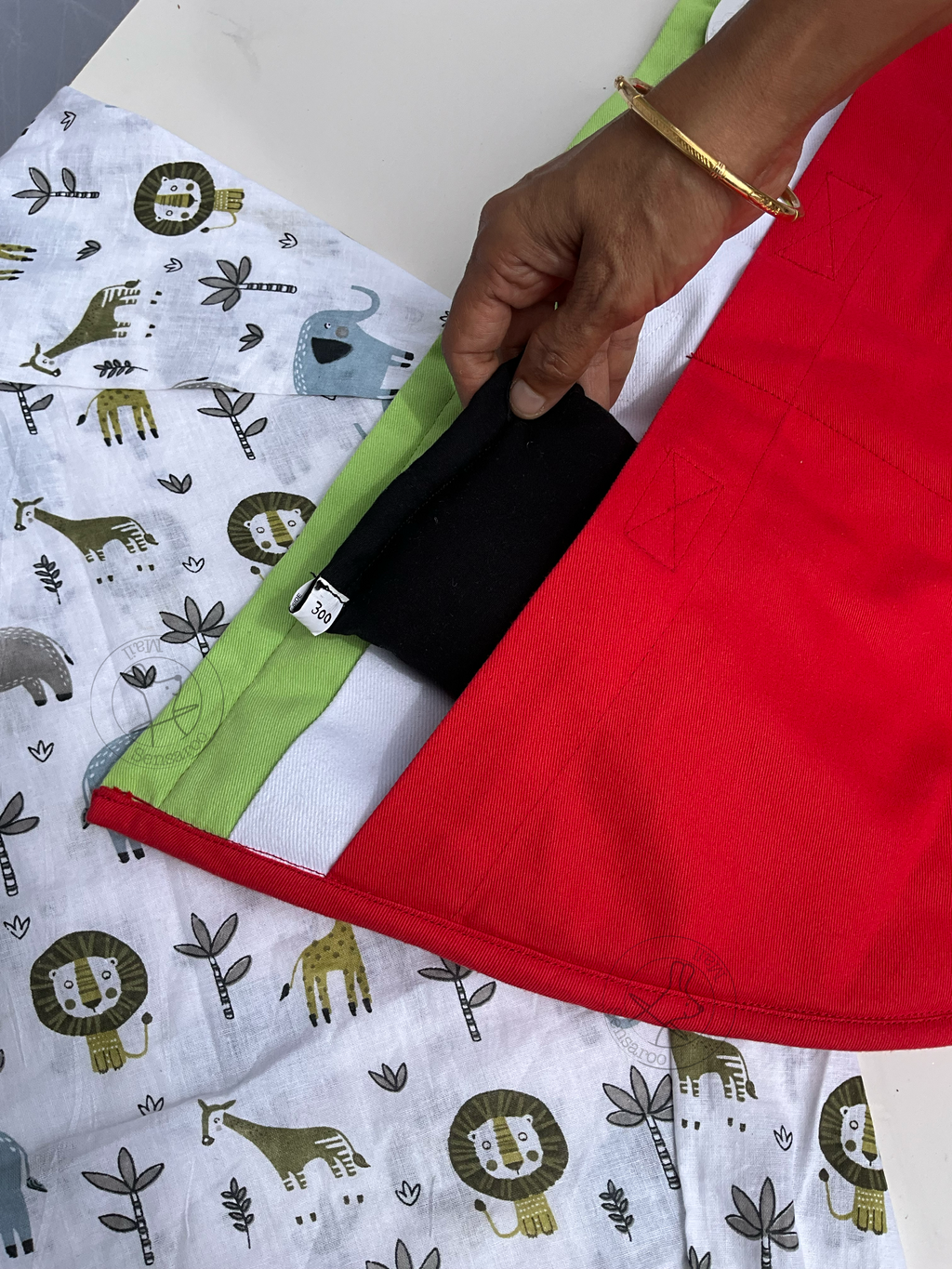 Weighted Lap Pad watermelon