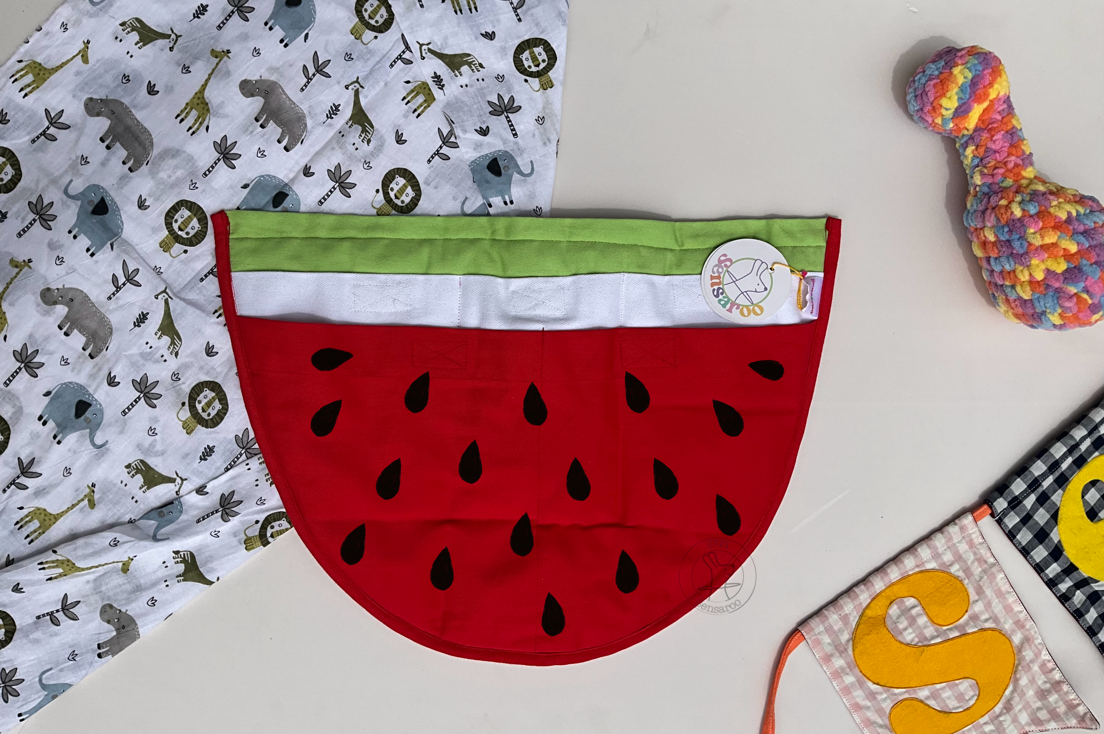Weighted Lap Pad watermelon